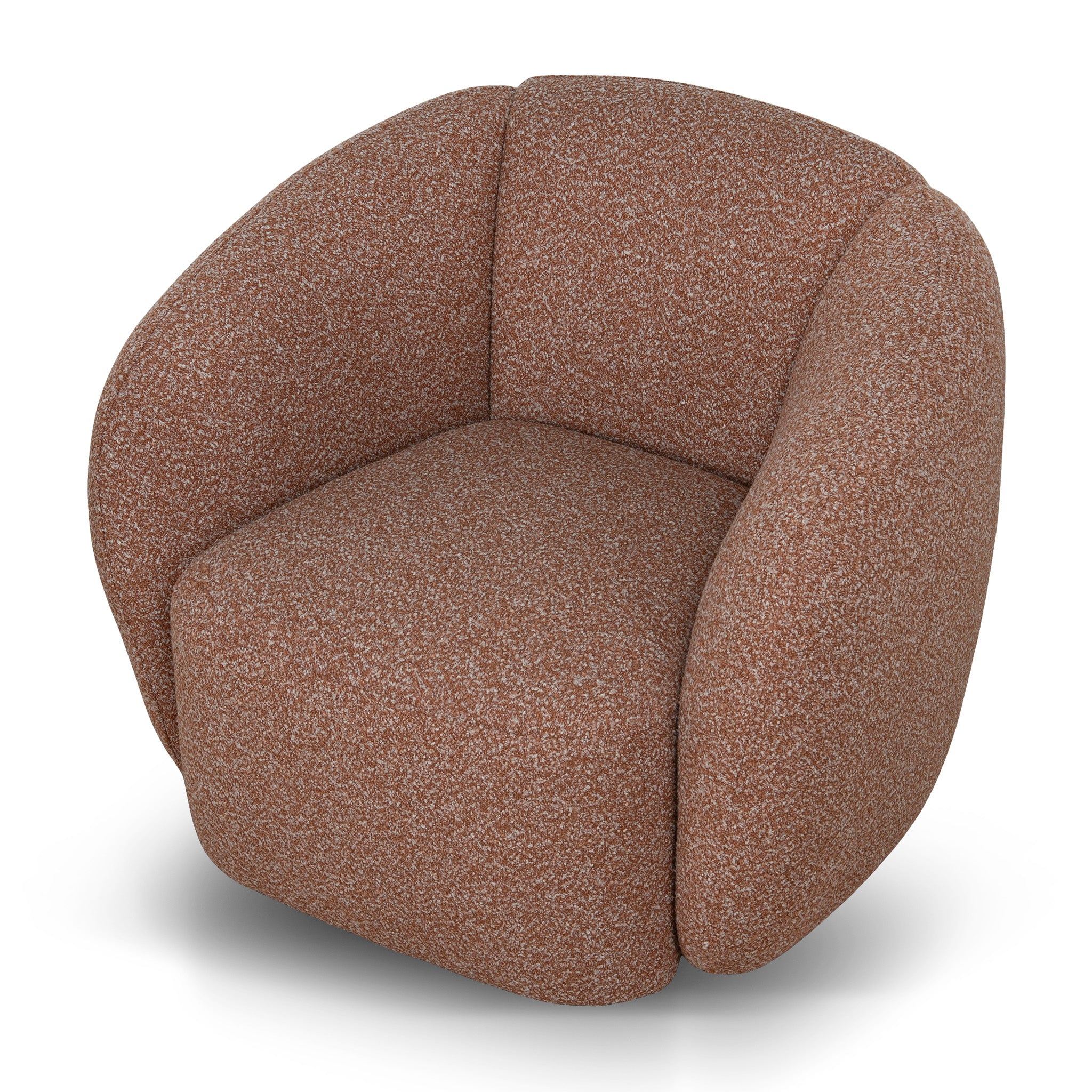 Plushpeak Armchair - Terracotta Brown Armchair Ace-Core