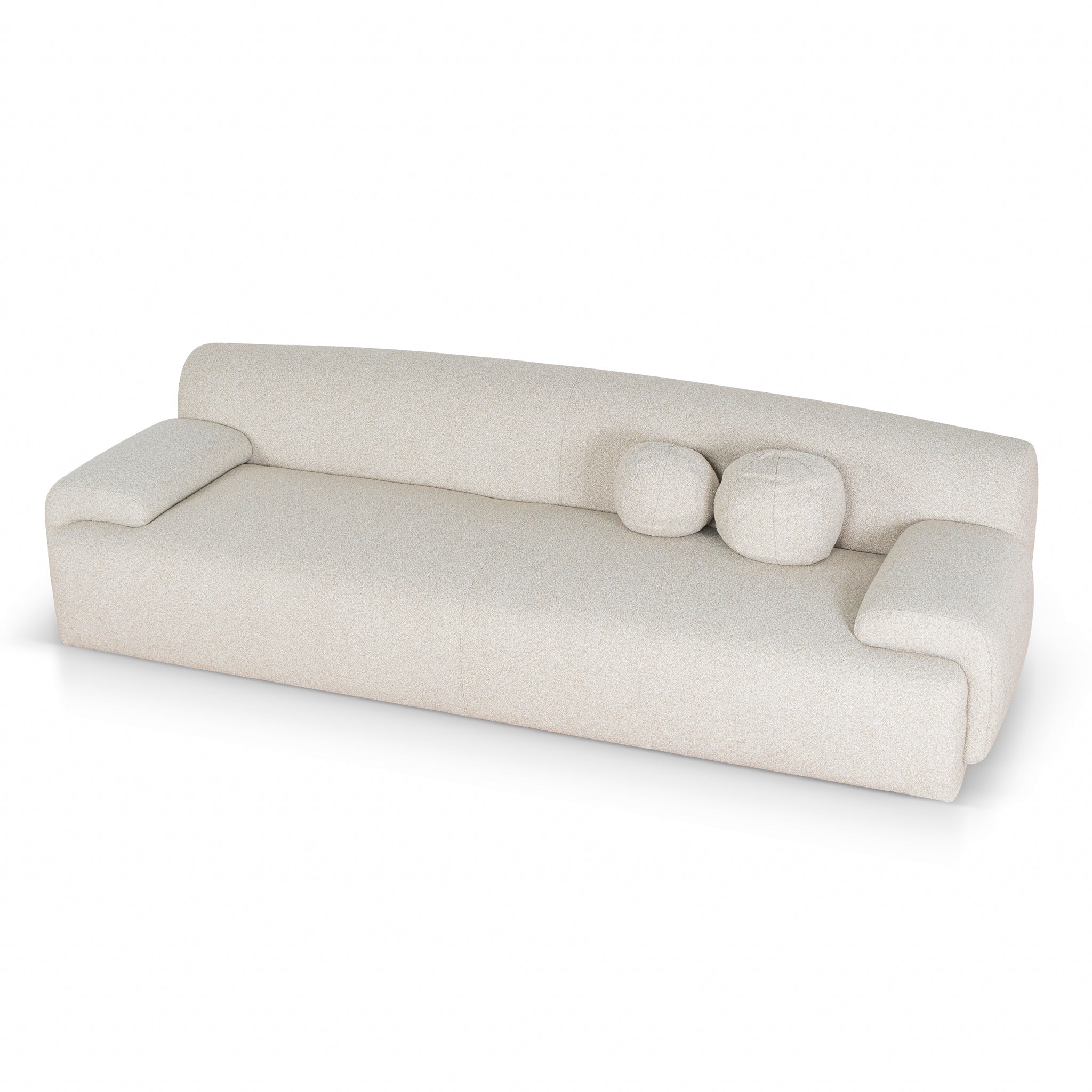 Goldendune 4 Seater Sofa - Oatmeal Beige Sofa Ace-Core