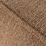 Bucha 3 Seater Fabric Sofa - Almond Brown Sofa Iggy-Core