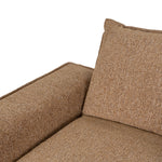 Bucha 2 Seater Fabric Sofa - Almond Brown Sofa Iggy-Core