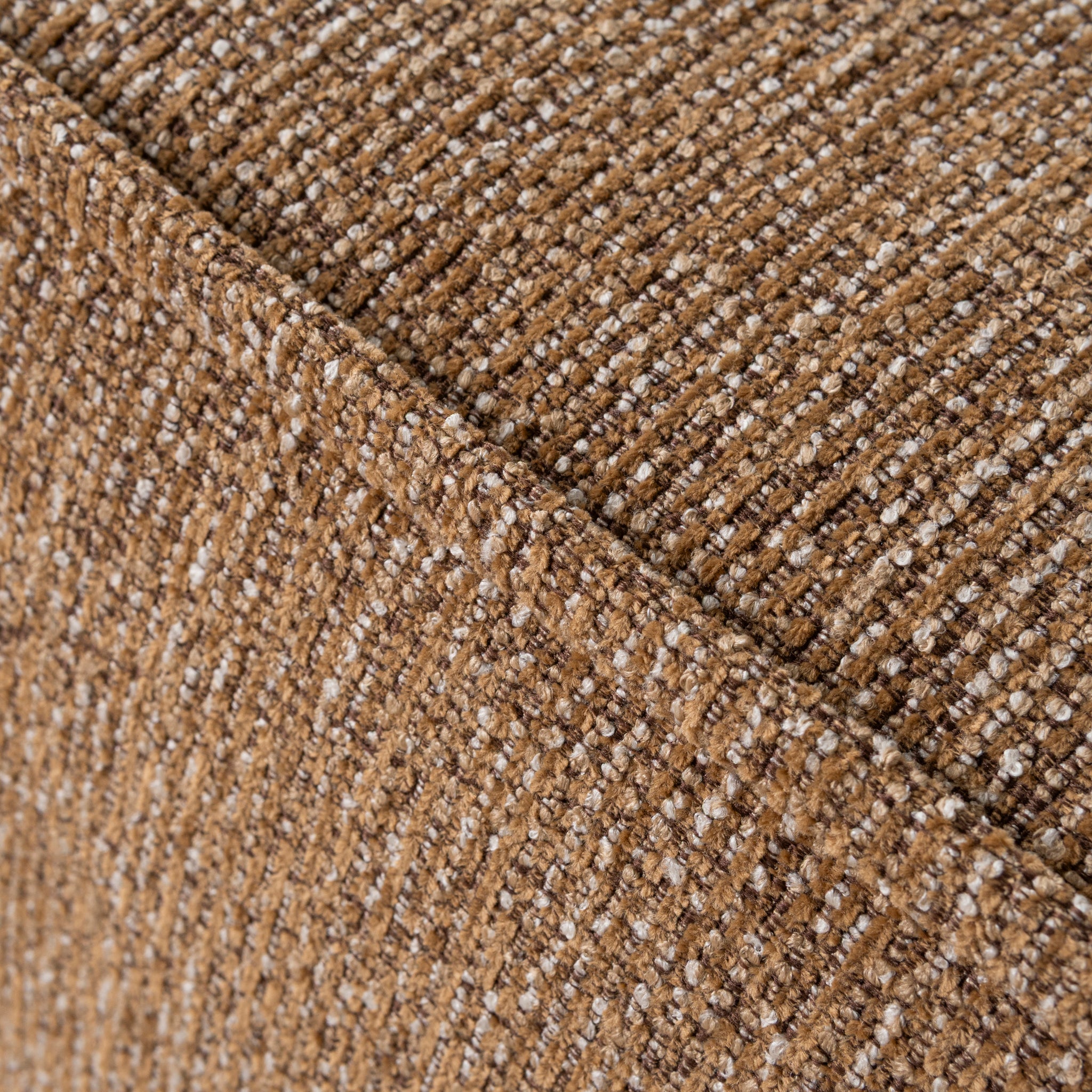 Bucha 2 Seater Fabric Sofa - Almond Brown Sofa Iggy-Core