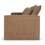 Bucha 2 Seater Fabric Sofa - Almond Brown Sofa Iggy-Core