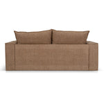 Bucha 2 Seater Fabric Sofa - Almond Brown Sofa Iggy-Core