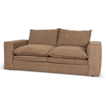Bucha 2 Seater Fabric Sofa - Almond Brown Sofa Iggy-Core