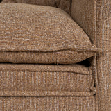 Bucha 2 Seater Fabric Sofa - Almond Brown Sofa Iggy-Core