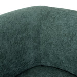 Montara Walnut Armchair - Bush Green Armchair Nicki-Core