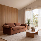 Horizon 3 Seater Sofa - Burnt Brown Sofa Casa-Core