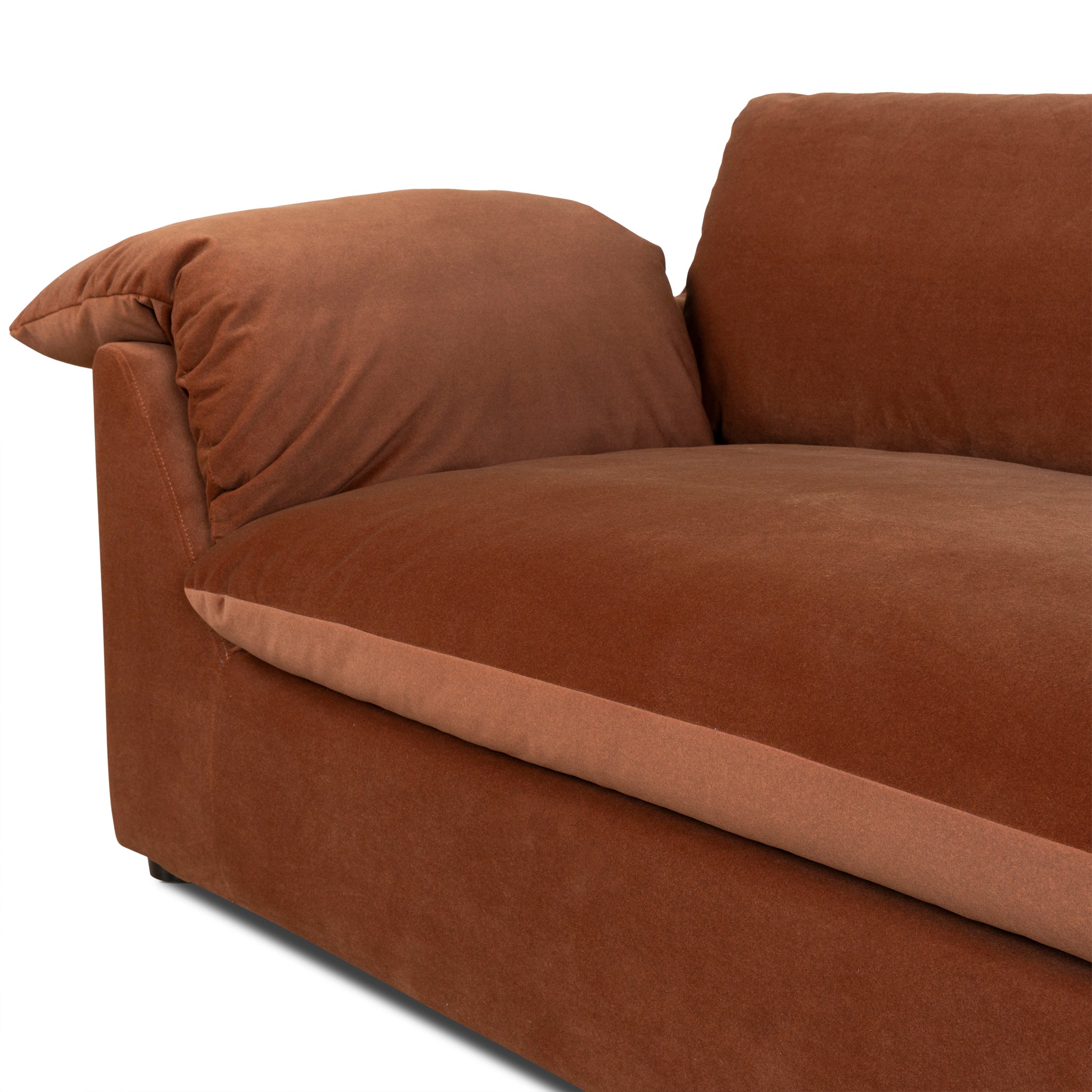 Horizon 3 Seater Sofa - Red Bronze Sofa Casa-Core