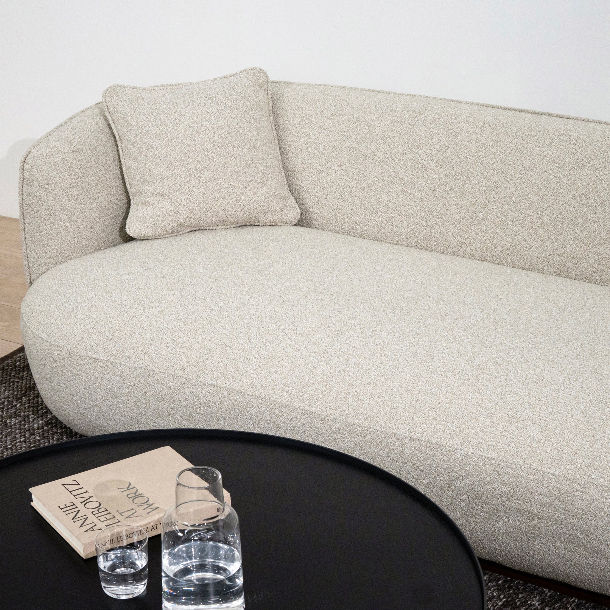 Mylo 3 Seater Sofa - Cream Beige Sofa Casa-Core
