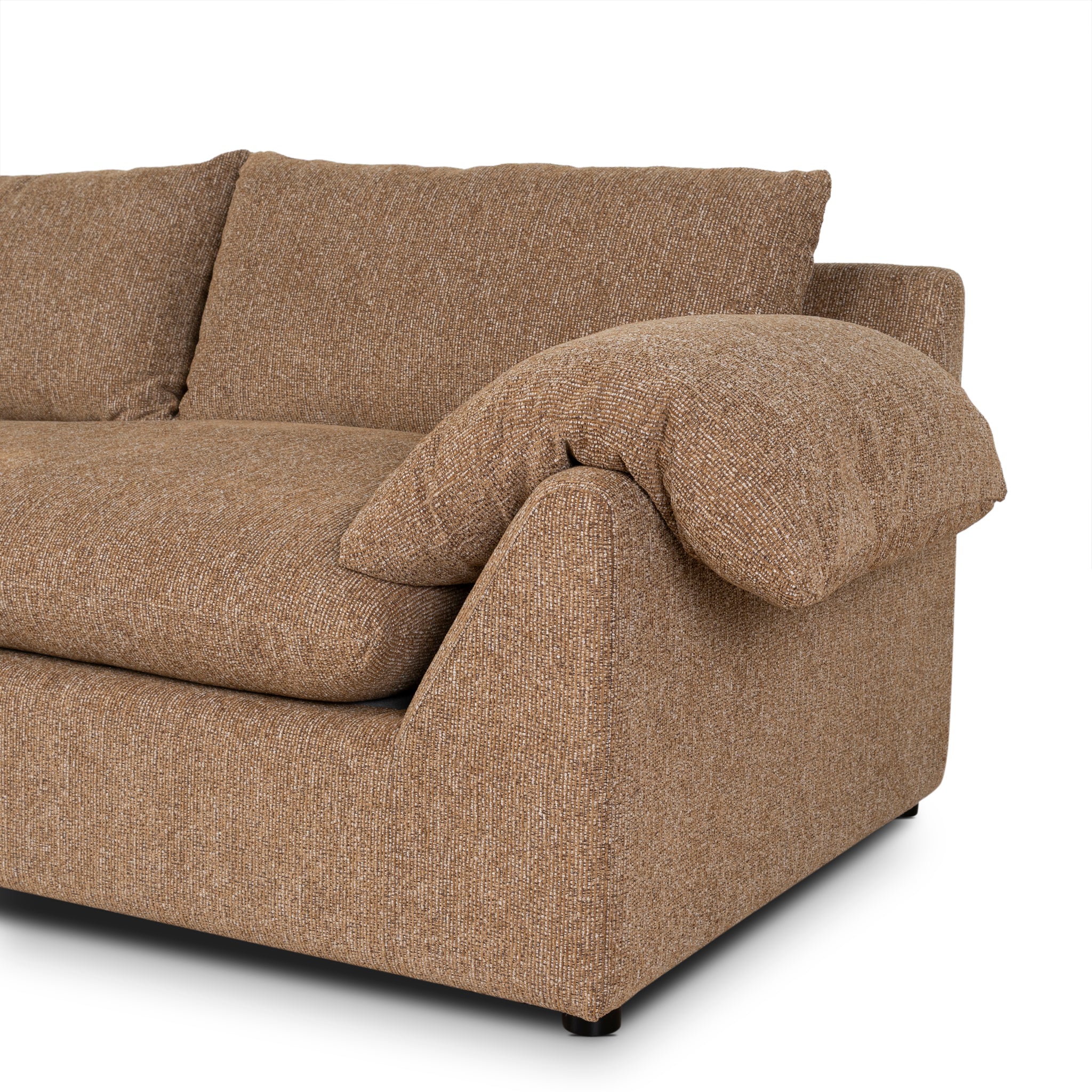Horizon 3 Seater Sofa - Almond Brown Sofa Casa-Core