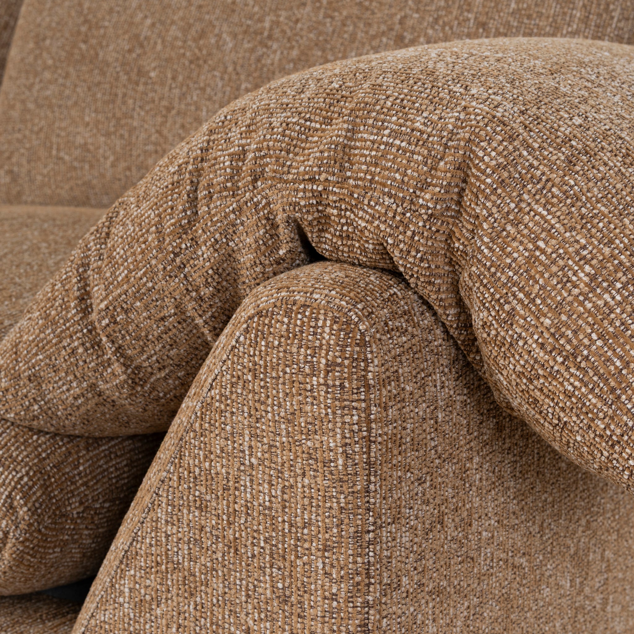 Horizon 3 Seater Sofa - Almond Brown Sofa Casa-Core