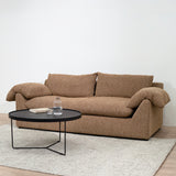 Horizon 3 Seater Sofa - Almond Brown Sofa Casa-Core