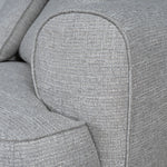 Carina Left Chaise Sofa - Chrome Grey Chaise Lounge KJ Sofa-Core