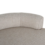 Carina Right Chaise Sofa - Pale Beige Chaise Lounge KJ Sofa-Core