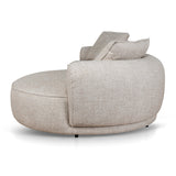 Carina Right Chaise Sofa - Pale Beige Chaise Lounge KJ Sofa-Core