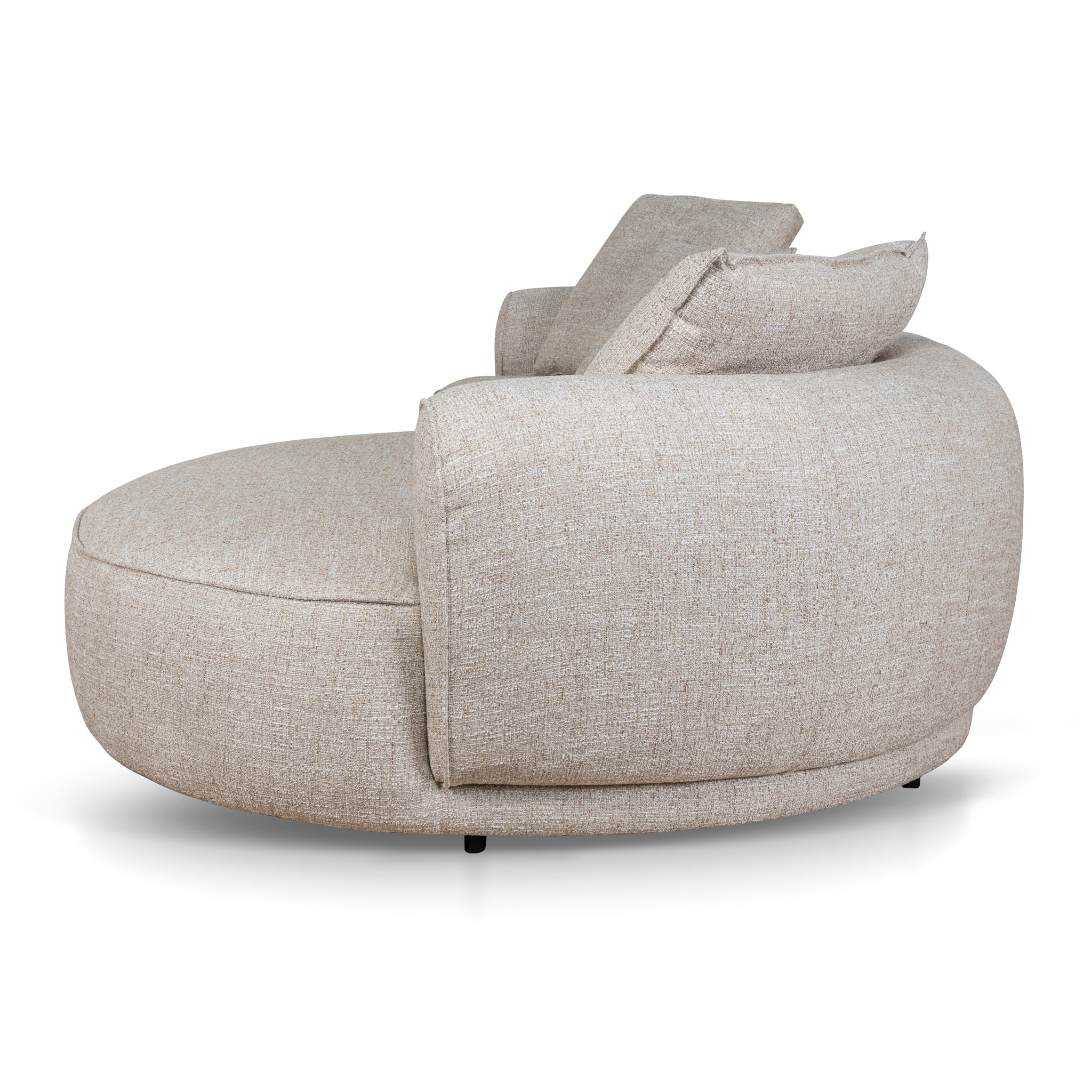 Carina Right Chaise Sofa - Pale Beige Chaise Lounge KJ Sofa-Core