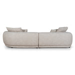 Carina Right Chaise Sofa - Pale Beige Chaise Lounge KJ Sofa-Core