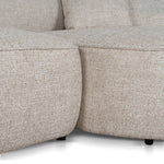 Carina Right Chaise Sofa - Pale Beige Chaise Lounge KJ Sofa-Core