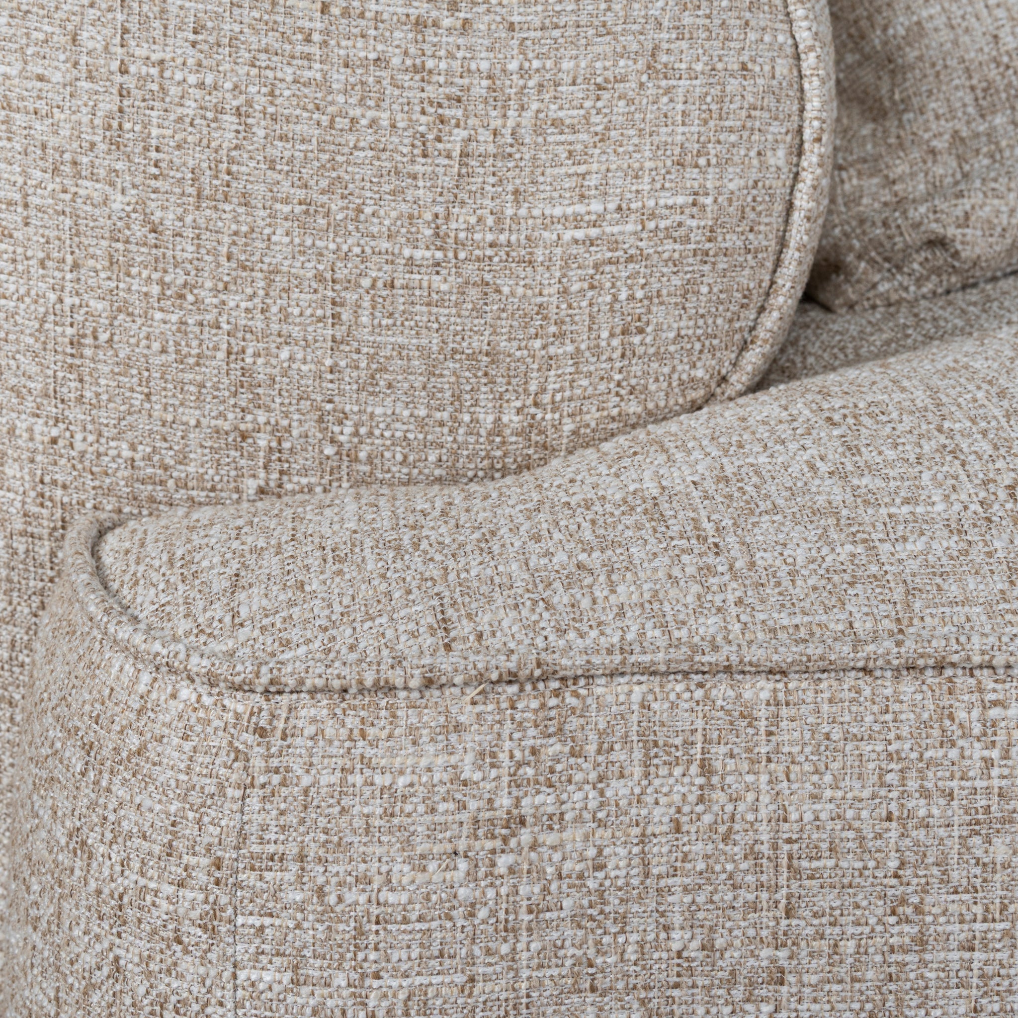 Carina Right Chaise Sofa - Pale Beige Chaise Lounge KJ Sofa-Core