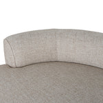 Carina Left Chaise Sofa - Pale Beige Chaise Lounge KJ Sofa-Core