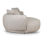 Carina Left Chaise Sofa - Pale Beige Chaise Lounge KJ Sofa-Core