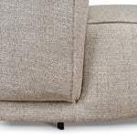 Carina Left Chaise Sofa - Pale Beige Chaise Lounge KJ Sofa-Core