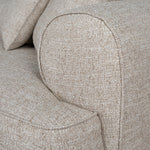 Carina Left Chaise Sofa - Pale Beige Chaise Lounge KJ Sofa-Core