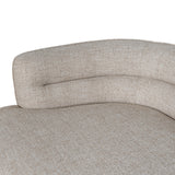 Rowe Left Chaise Sofa - Pale Beige Chaise Lounge KJ Sofa-Core