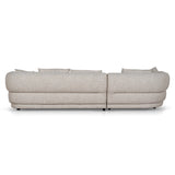 Rowe Left Chaise Sofa - Pale Beige Chaise Lounge KJ Sofa-Core
