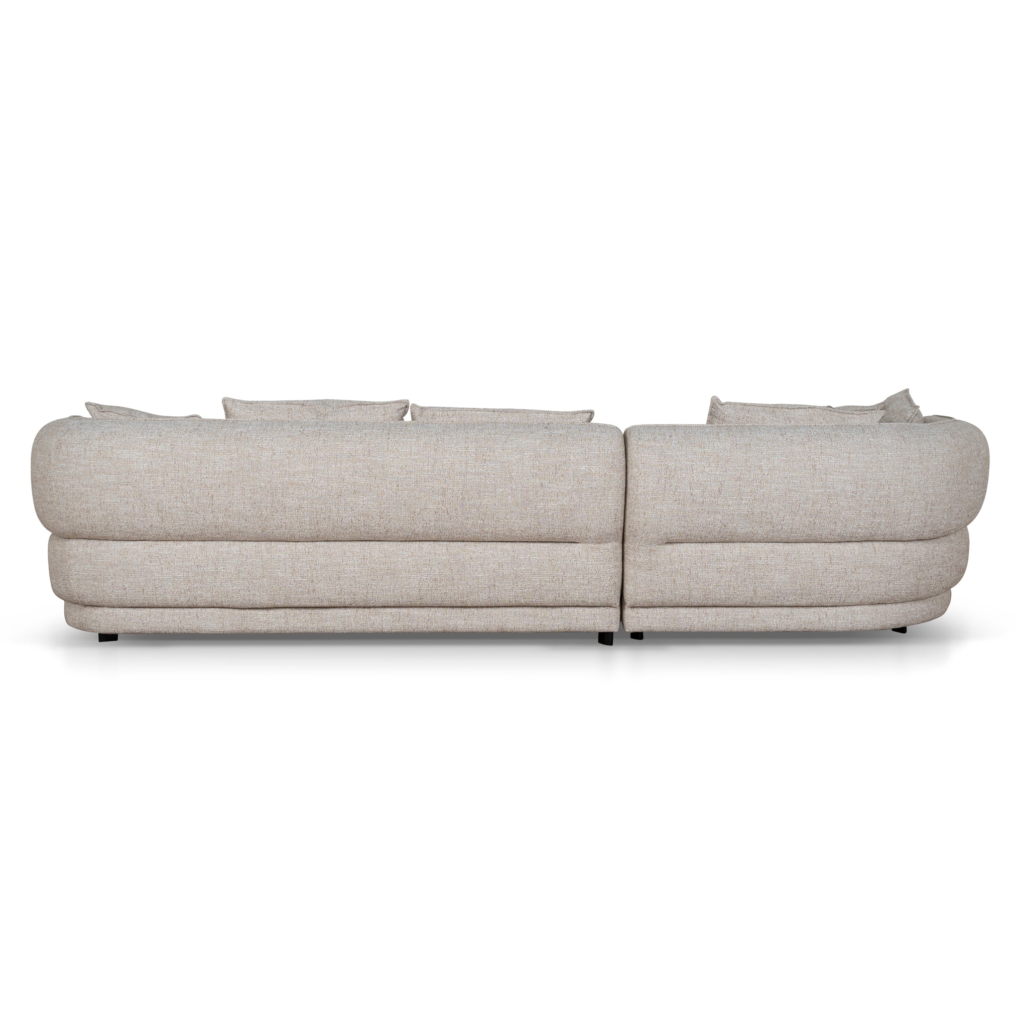 Rowe Left Chaise Sofa - Pale Beige Chaise Lounge KJ Sofa-Core