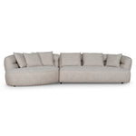 Rowe Left Chaise Sofa - Pale Beige Chaise Lounge KJ Sofa-Core