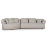 Rowe Left Chaise Sofa - Pale Beige Chaise Lounge KJ Sofa-Core