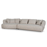 Rowe Left Chaise Sofa - Pale Beige Chaise Lounge KJ Sofa-Core