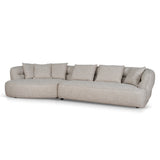 Rowe Left Chaise Sofa - Pale Beige Chaise Lounge KJ Sofa-Core