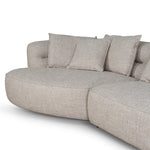 Rowe Left Chaise Sofa - Pale Beige Chaise Lounge KJ Sofa-Core