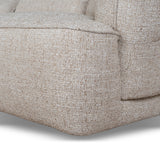 Rowe Left Chaise Sofa - Pale Beige Chaise Lounge KJ Sofa-Core