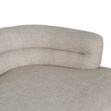 Rowe Right Chaise Sofa - Pale Beige Chaise Lounge KJ Sofa-Core