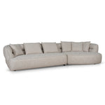 Rowe Right Chaise Sofa - Pale Beige Chaise Lounge KJ Sofa-Core