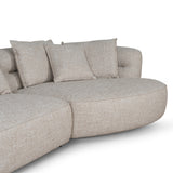 Rowe Right Chaise Sofa - Pale Beige Chaise Lounge KJ Sofa-Core