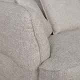 Rowe Right Chaise Sofa - Pale Beige Chaise Lounge KJ Sofa-Core