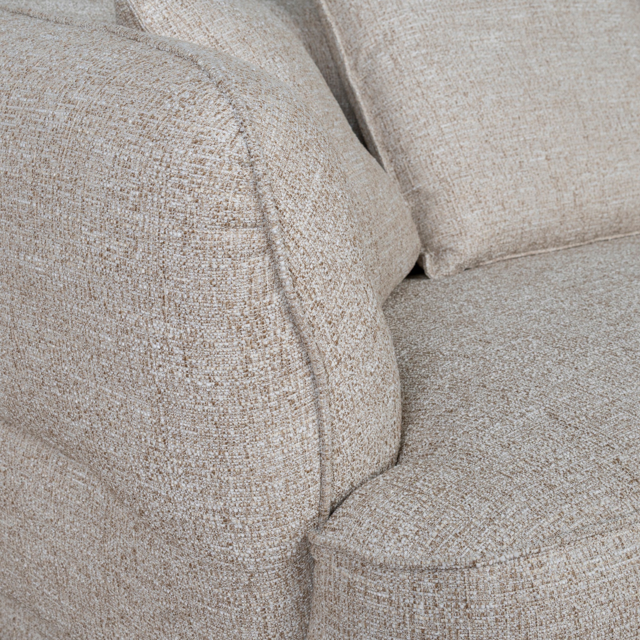 Rowe Right Chaise Sofa - Pale Beige Chaise Lounge KJ Sofa-Core