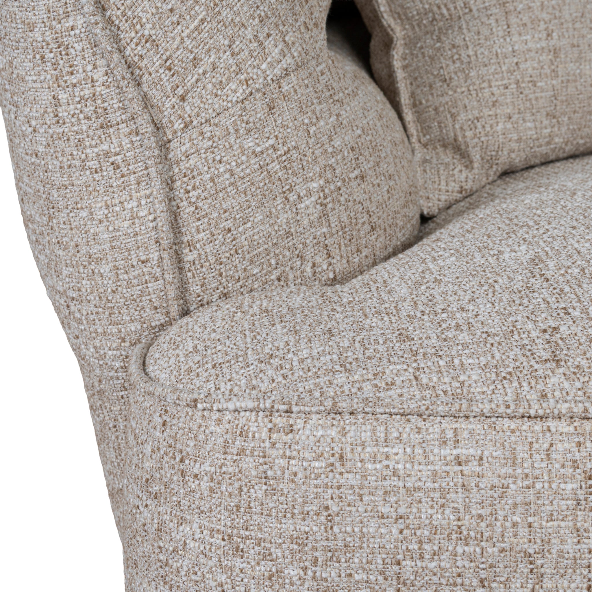 Rowe Right Chaise Sofa - Pale Beige Chaise Lounge KJ Sofa-Core