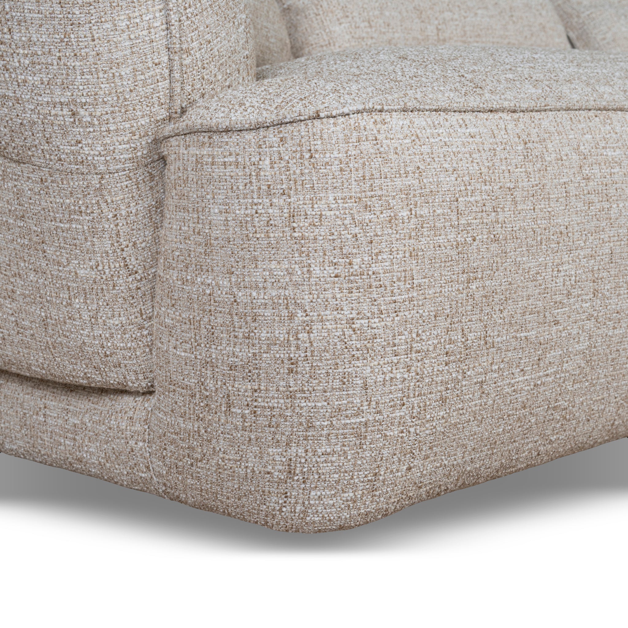 Rowe Right Chaise Sofa - Pale Beige Chaise Lounge KJ Sofa-Core
