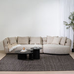 Rowe Right Chaise Sofa - Pale Beige Chaise Lounge KJ Sofa-Core