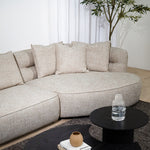 Rowe Right Chaise Sofa - Pale Beige Chaise Lounge KJ Sofa-Core