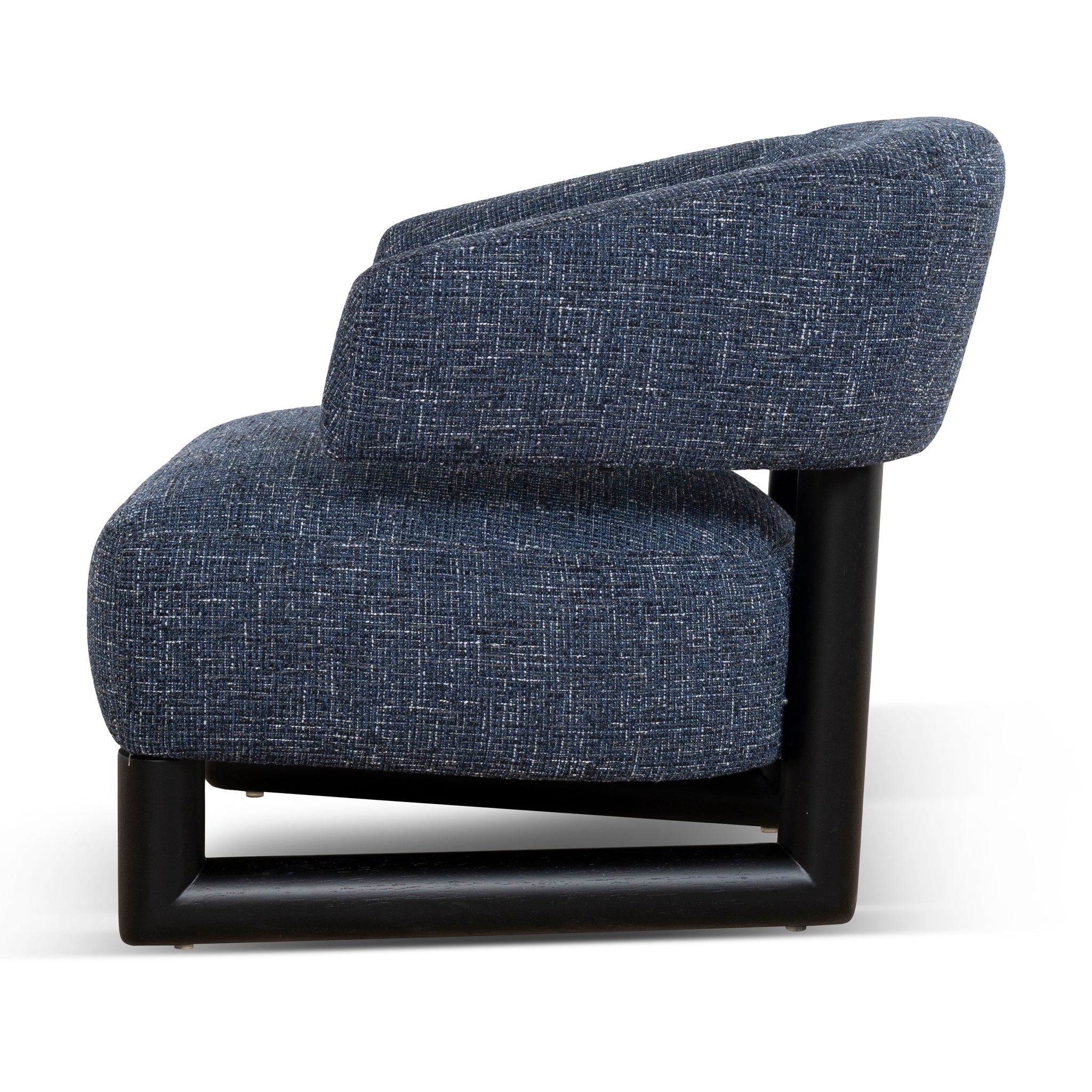 Kayra Armchair - Oxford Blue Armchair KJ Sofa-Core