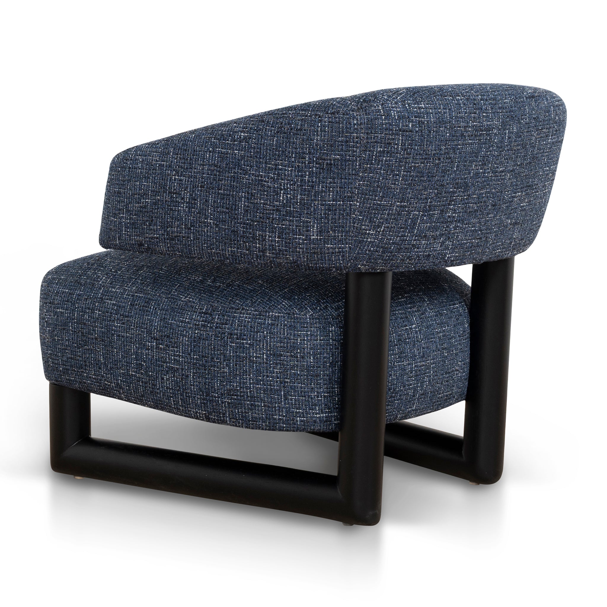 Kayra Armchair - Oxford Blue Armchair KJ Sofa-Core