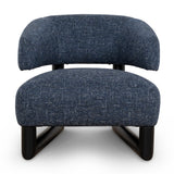 Kayra Armchair - Oxford Blue Armchair KJ Sofa-Core