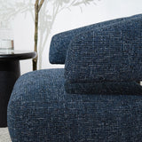 Kayra Armchair - Oxford Blue Armchair KJ Sofa-Core