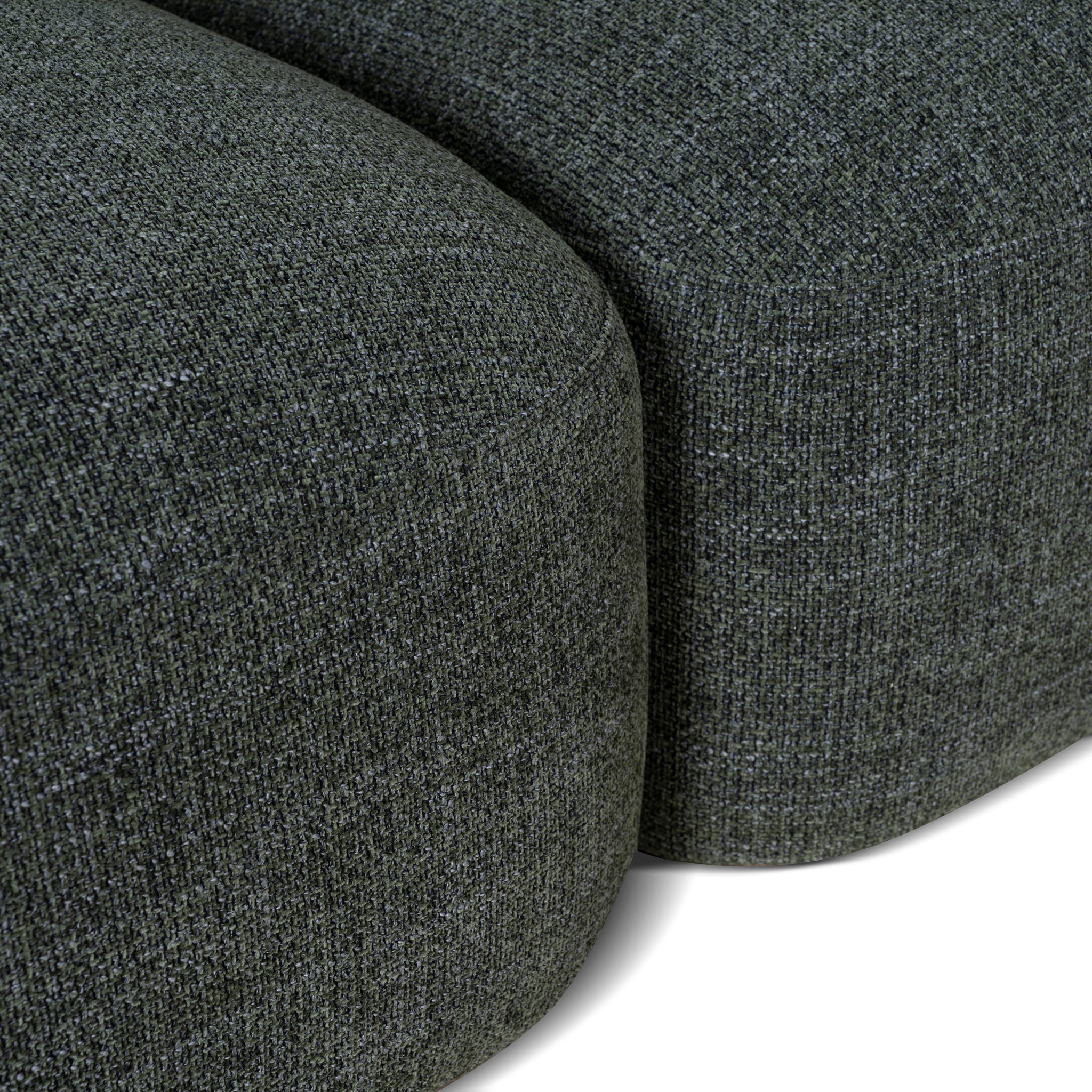 Gosling Right Chaise Modular Sofa - Moss Green Chaise Lounge K Sofa-Core